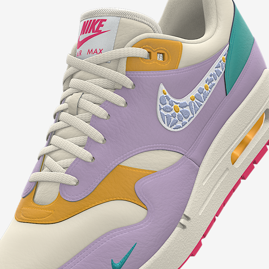 Nike Air Max 1 for PRIDE, by Courtney Vandersloot Custom Shoes