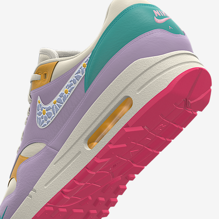 Nike Air Max 1 for PRIDE, by Courtney Vandersloot Custom Shoes