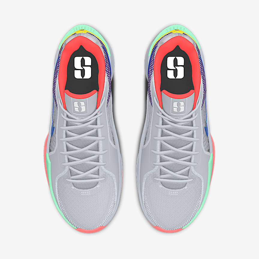 Sabrina 2 for PRIDE, by Allie Quigley Custom Basketball Shoes