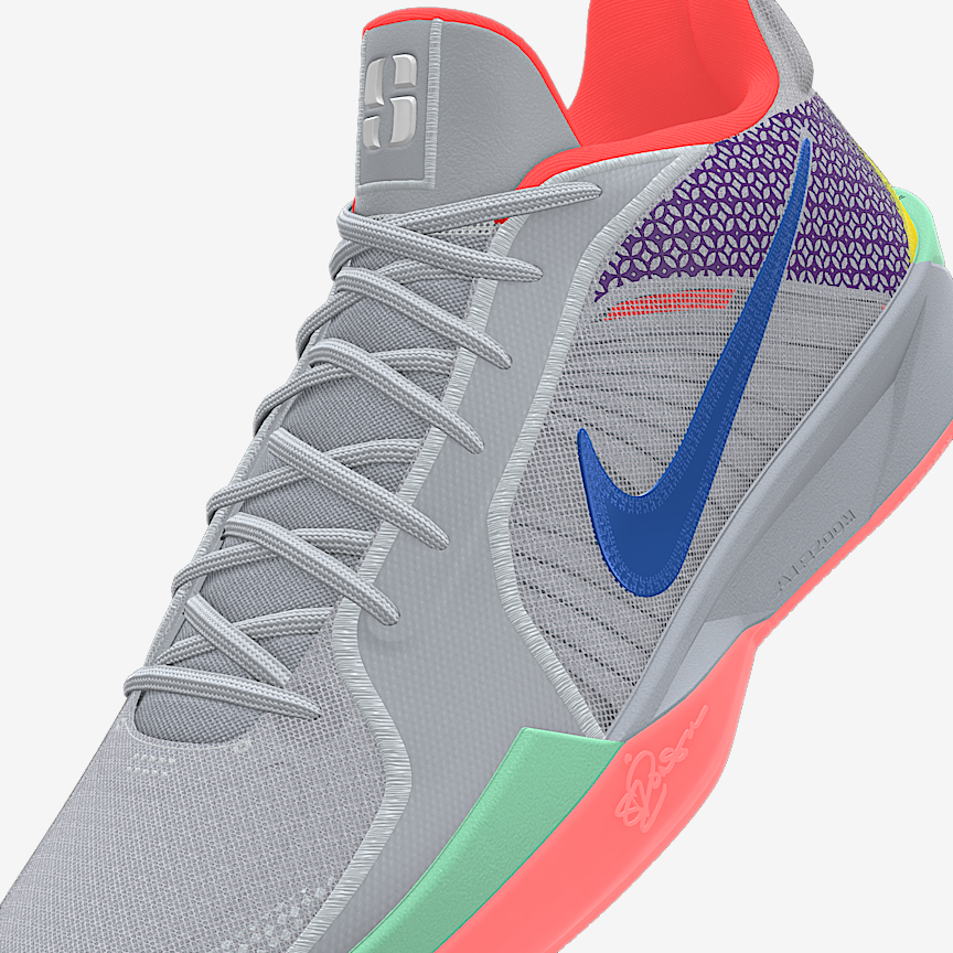 Sabrina 2 for PRIDE, by Allie Quigley Custom Basketball Shoes