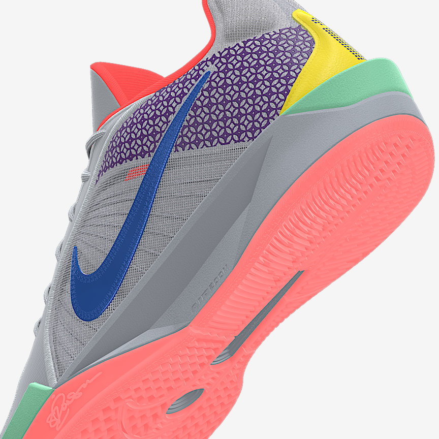 Sabrina 2 for PRIDE, by Allie Quigley Custom Basketball Shoes