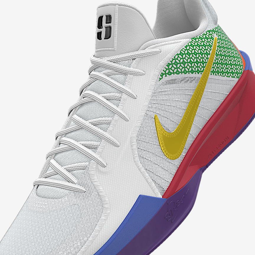 Sabrina 2 for PRIDE, by Courtney Vandersloot Custom Basketball Shoes